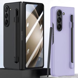 갤럭시Z폴드7 6 5 4 3 제트지 액정보호 터치펜포함 펜슬롯케이스