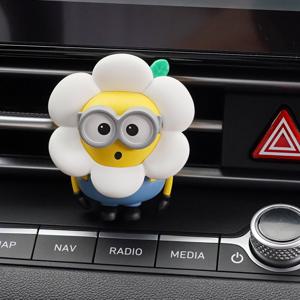 유니버셜  플라워 밥 피규어 차량용 송풍구형 새차선물 귀여운차량용품 데이지밥