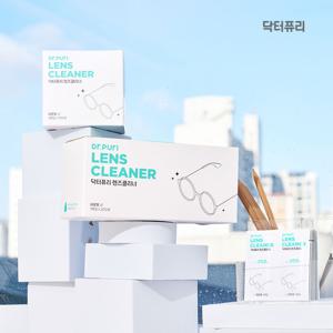 닥터퓨리 렌즈클리너 항균 티슈 200매입 + 200매입  레몬향 휴대폰 액정클리너 안경닦이