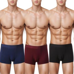 PT3913DSET 모달 솔리드 무봉제 남성 드로즈 3종세트