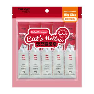 더캣 국산 가수분해 고양이 츄르 캣츠멜로우 참치 150g