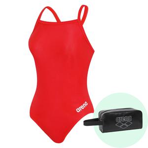 여성 수영복 팀스 선수 원피스 챌린지백 탄탄이 AYAL1CO32 RED 수영손가방