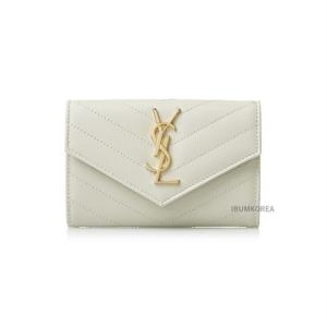 SS25 여성 스몰 마틀라세 반지갑 414404 BOW01 9207