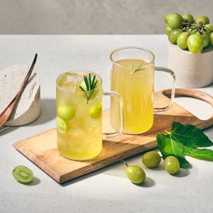 클리어 내열유리머그L 550mL 4P SET