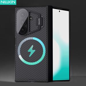 닐킨 갤럭시 z폴드7 폴드7 마그네틱 맥세이프 카메라보호 스탠드 블랙 하드 힌지 커버 케이스