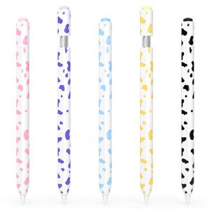 애플펜슬 USB-C 카우 패턴 컬러 실리콘 케이스