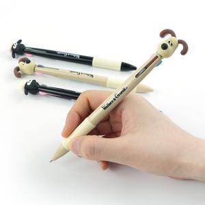 월레스와그로밋 3색 펜 그로밋 볼펜/공식정품 굿즈 월레스와그로밋 윌리스와그로밋 삼색볼펜