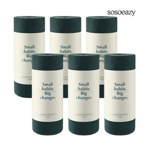 소소이지 일회용수세미 주방수세미 60매 x 6개