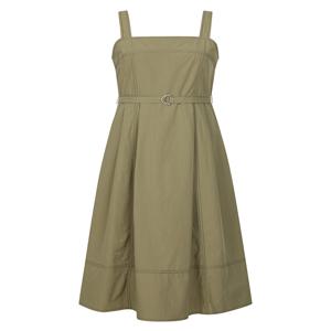 () 링벨트 슬리브리스 원피스(LK61C9OP552B)