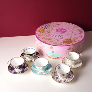 [롯데백화점]100주년 리프레쉬 커피잔 5인세트 (전기/후기) 택1