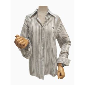 [하프클럽] () 스트라이프 자수 셔츠(LC31CXNB525X)