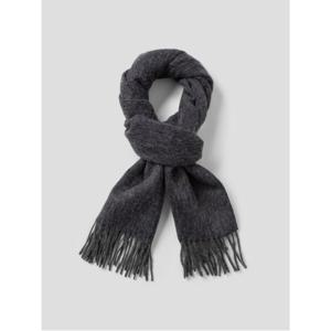 울 100 우븐 양면 머플러 - 애쉬 (295X84WY54)