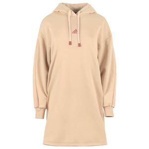 여성 WORD 튜닉 루즈핏 기모 후드 원피스 IK9890