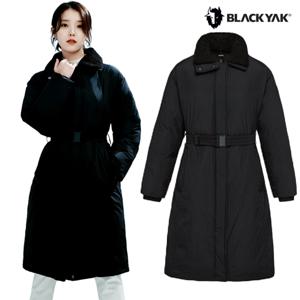 25FW 아이유 여성 롱기장 벨트 카라 다운자켓 L퍼카라롱다운자켓2 3BYPAWU501