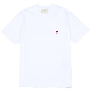 [25FW]  하트로고 남여공용 레귤러핏 반팔티 BFUTS035 724 100 화이트