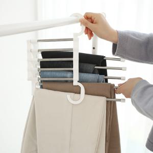접이식 5단 바지걸이 1+1 옷장 옷 정리