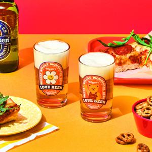 글라스락 위글위글 소맥잔 2P