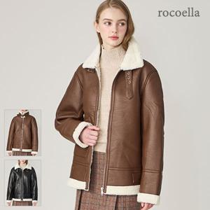 케네스 보아퍼 여성 인조 무스탕