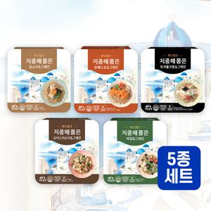 푸드씽크 지중해품은 곡물도시락 5종세트 웜그레인샐러드 저당도시락
