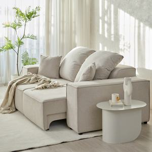 밀리안 슬라이딩 무빙소파 모션소파 3인