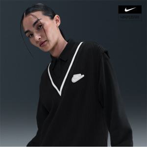 여성 스포츠웨어 와플 니트 베스트 IM7483-010