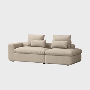 알로소 홀리데이미니 3인소파 패브릭소파 (오픈쇼터)