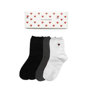 뉴욕 액세서리 JASS5F003BK [선물박스포장] 여성 쁘띠다이아몬드 자수 중목양말 4