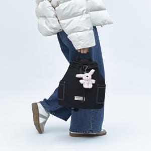 뉴욕 액세서리 JAHO4F778P1 [CHARM]  토끼 인형 키링 겸 참장식 핑크