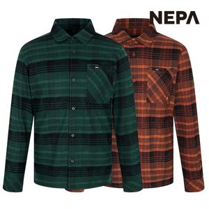 남성 체크 패턴 셔츠 (루즈핏) 7J71563