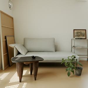 바드 2인소파 가죽소파 (데이베드, 소프트프리모가죽)