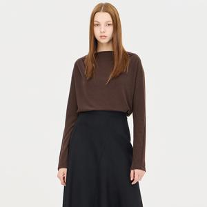 [본사] 카울 져지 넥셔링 티셔츠_SATS33461BR