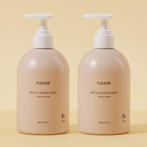 비건 아기 젖병 세정제 주방세제 이유식기 세척 500ml 1+1
