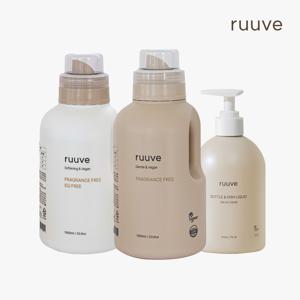 [홈케어 set] 비건 세탁세제+섬유유연제+젖병&주방세제