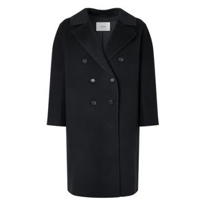 헤지스 여성 [[25FW]] HSCO5DC02BK [시즌오프]캐시미어 블렌디드 핸드메이드 더블 롱코트 브라