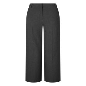 헤지스 여성 [[25FW]] HSPA5DP01CG [시즌오프][ONLINE EXCLUSIVE]기모 와이드 슬랙스 차콜