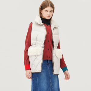 [본사] 퍼 포켓 덕 다운 베스트_BAPDH1561IV