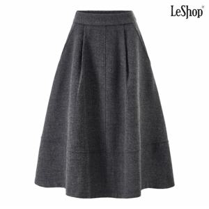 정상가:89,000원 ㅣ 플레어 뒷 밴딩 미디 스커트 (DP4WH014A)