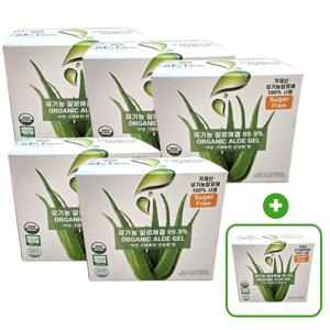 거제 유기농알로에겔99.9 100mlx50팩+10팩 마시는 알로에