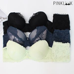 비너스 볼륨 레이스 브라팬티 6종세트