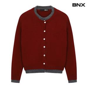 정상가:69,000 | 컬러 배색 레이어드 니트 가디건 (BW4CD014L0)