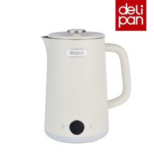 [25년형 신제품] 델리팬 올스텐 무선 전기포트 DEL-KW17 온도조절 무선 전기주전자 보온포트 커피 티포트