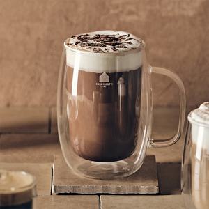 모카(350ml) 이중유리 내열유리컵2P