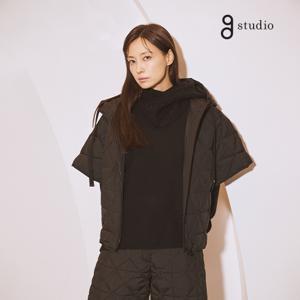 25FW 지 위켄드 헝가리 구스다운 케이프