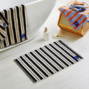 ETF 더블 스트라이프 타월발매트 BLACK 45X65cm