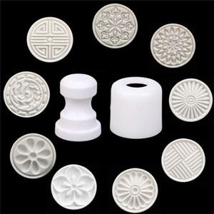 (쿠킹플러스) 떡도장 떡모양스템프 모양찍기 찍기틀 몰드 모양틀 조형도구 떡문양