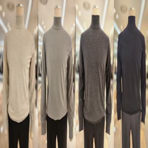 레노마옴므 2025년 FW 신상품 기본 반폴라&목폴라 니트 8종택1 RRCIKT91ABS