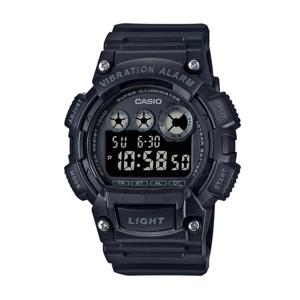 W-735H-1B 군인 군용 전자 진동 알람 남성 우레탄시계