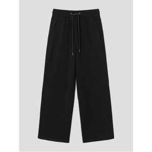 기모 안감 와이드 밴딩 슬랙스  블랙 (325X21LY25)