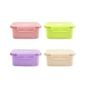 무연마제 스테인리스 지켜텐 1100ml (4colors) 도시락 런치박스 전자레인지 직장인