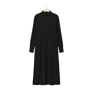 [최초가 119,000원]로비아 캐시미어 울 블렌딩 니트 원피스